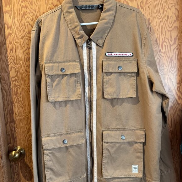 Harley Davidson Cotton Jacket- Slim XL - Picture 1 of 5